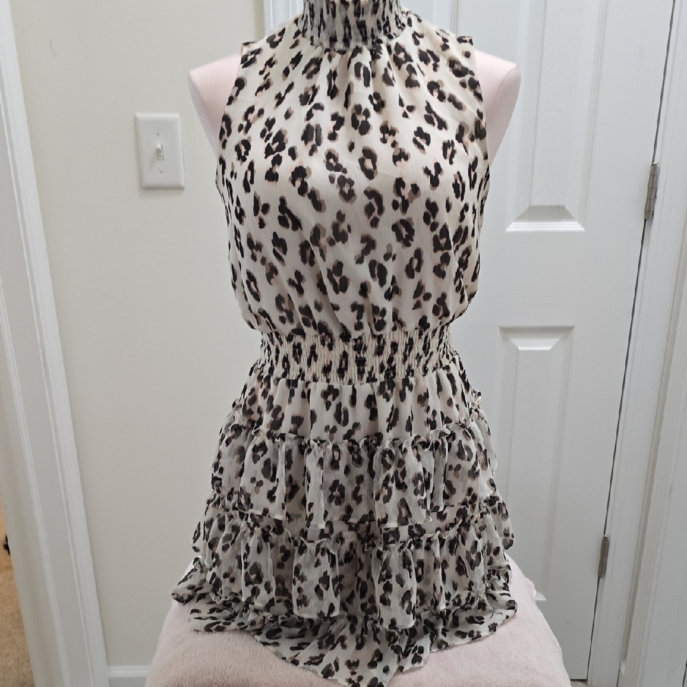 Express Animal Print Dress